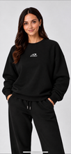 Load image into Gallery viewer, RYDER black oversized sweater