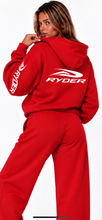 Load image into Gallery viewer, RYDER Oversized RED hoodie