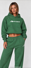 Load image into Gallery viewer, RYDER oversized green hoodie