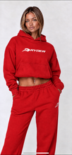 Load image into Gallery viewer, RYDER Red oversized hoodie