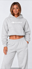 Load image into Gallery viewer, RYDER Snow Marle box cut hoodie