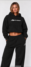 Load image into Gallery viewer, RYDER black oversized hoodie