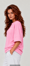 Load image into Gallery viewer, RYDER soft pink oversized tee