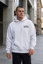 Load image into Gallery viewer, Pharrell Sports box fit men’s hoodie Snow Marle