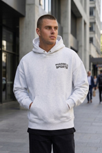 Load image into Gallery viewer, Pharrell Sports box fit men’s hoodie Snow Marle
