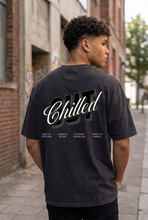 Load image into Gallery viewer, Pharrell Chilled out oversized black tshirt