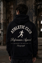 Load image into Gallery viewer, Box fit black hoodie
