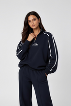 Load image into Gallery viewer, Royal blue 1/4 zip jumper