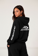 Load image into Gallery viewer, RYDER black oversized hoodies