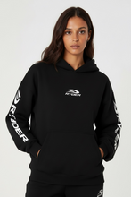 Load image into Gallery viewer, RYDER black oversized hoodies