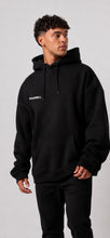 Load image into Gallery viewer, Pharrell men’s black oversized hoodie
