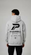 Load image into Gallery viewer, Pharrell light grey men’s oversized hoodie

