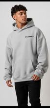 Load image into Gallery viewer, Pharrell light grey men’s oversized hoodie
