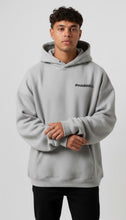 Load image into Gallery viewer, Pharrell light grey men’s oversized hoodie
