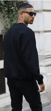 Load image into Gallery viewer, Pharrell black oversized jumper
