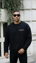 Load image into Gallery viewer, Pharrell black oversized jumper
