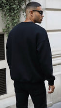 Load image into Gallery viewer, Pharrell black oversized jumper
