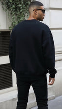 Load image into Gallery viewer, Pharrell black oversized jumper
