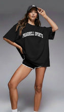 Load image into Gallery viewer, Pharrell oversized women’s tshirt black

