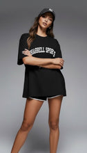 Load image into Gallery viewer, Pharrell oversized women’s tshirt black
