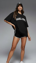 Load image into Gallery viewer, Pharrell oversized women’s tshirt black
