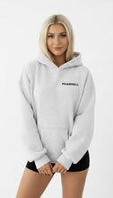Load image into Gallery viewer, Pharrell light grey box cut hoodie
