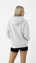 Load image into Gallery viewer, Pharrell light grey box cut hoodie
