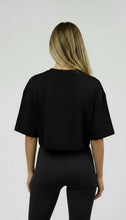 Load image into Gallery viewer, Mid length Pharrell t-shirt black
