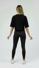 Load image into Gallery viewer, Mid length Pharrell t-shirt black
