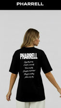 Load image into Gallery viewer, P black oversized t-shirt
