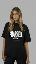 Load image into Gallery viewer, Pharrell 2022 black oversized tshirt
