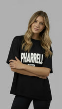 Load image into Gallery viewer, Pharrell 2022 black oversized tshirt
