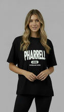 Load image into Gallery viewer, Pharrell 2022 black oversized tshirt
