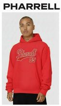 Load image into Gallery viewer, Pharrell 05 box cut hoodie red
