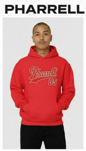 Load image into Gallery viewer, Pharrell 05 box cut hoodie red
