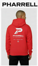Load image into Gallery viewer, Pharrell box cut red hoodie
