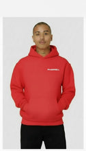 Load image into Gallery viewer, Pharrell box cut red hoodie
