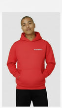 Load image into Gallery viewer, Pharrell box cut red hoodie
