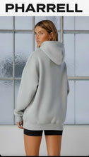 Load image into Gallery viewer, Pharrell Sports  oversized hoodie light grey
