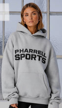 Load image into Gallery viewer, Pharrell Sports  oversized hoodie light grey
