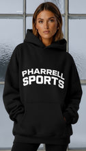 Load image into Gallery viewer, Pharrell Sports black oversized hoodie
