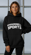 Load image into Gallery viewer, Pharrell Sports black oversized hoodie
