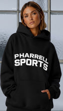 Load image into Gallery viewer, Pharrell Sports black oversized hoodie
