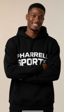 Load image into Gallery viewer, Pharre Sports  oversized hoodie black
