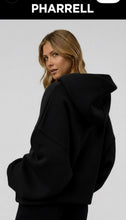 Load image into Gallery viewer, Pharrell Sports black oversized hoodie
