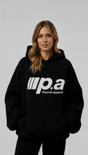 Load image into Gallery viewer, Pharrell apparel oversized black hoodie
