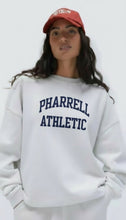 Load image into Gallery viewer, Pharrell athletic crewneck light grey
