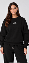 Load image into Gallery viewer, RYDER  black oversized sweater
