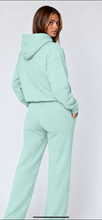 Load image into Gallery viewer, AQUA GREEN oversized hoodie
