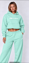 Load image into Gallery viewer, AQUA GREEN oversized hoodie
